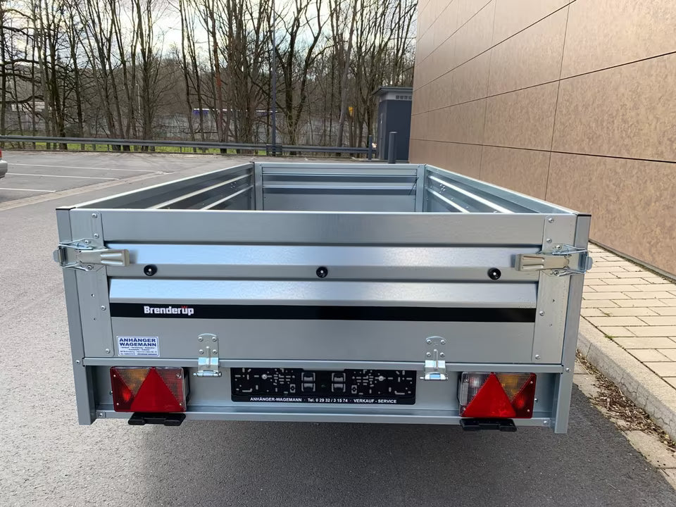 Brenderup 2260 Single Axle Utility Trailer 2600kg GVW Cargo Trailer