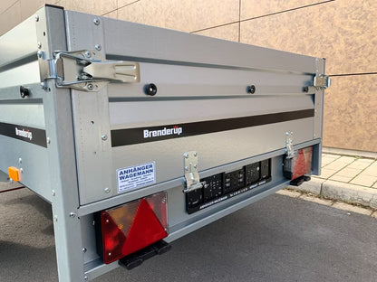 Brenderup 2260 Single Axle Utility Trailer 2600kg GVW Cargo Trailer
