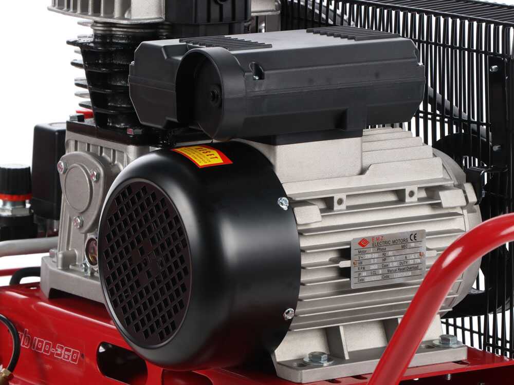 Fiac AB 100/360 M Belt Driven Air Compressor 100L 3HP Professional Workshop Compressor