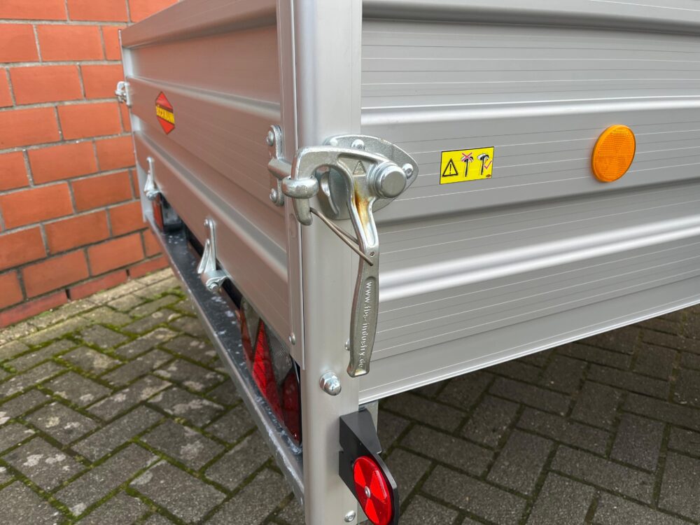 Böckmann TL-AL 2513/135 Single Axle Aluminium Utility Trailer 1350kg Cargo Trailer