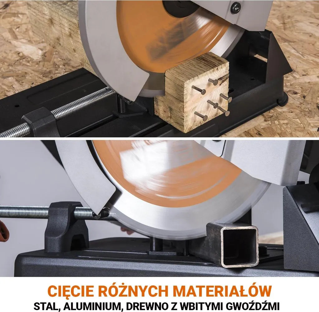Evolution R355CPS 355mm Chop Saw 2200W Multi Material Metal Cutting Saw
