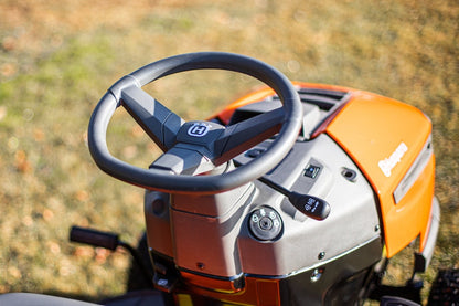 Husqvarna TC 138 Ride On Lawn Tractor 97cm Rear Grass Collector Garden Riding Mower