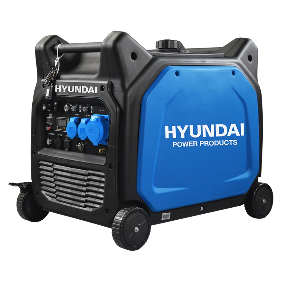 Hyundai HY6500SEi Petrol Inverter Generator 6.5kW Electric Start Silent Power Generator