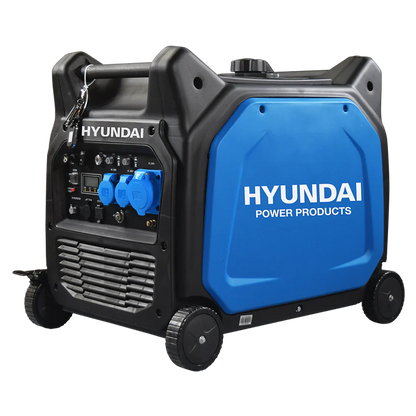 Hyundai HY6500SEi Petrol Inverter Generator 6.5kW Electric Start Silent Power Generator