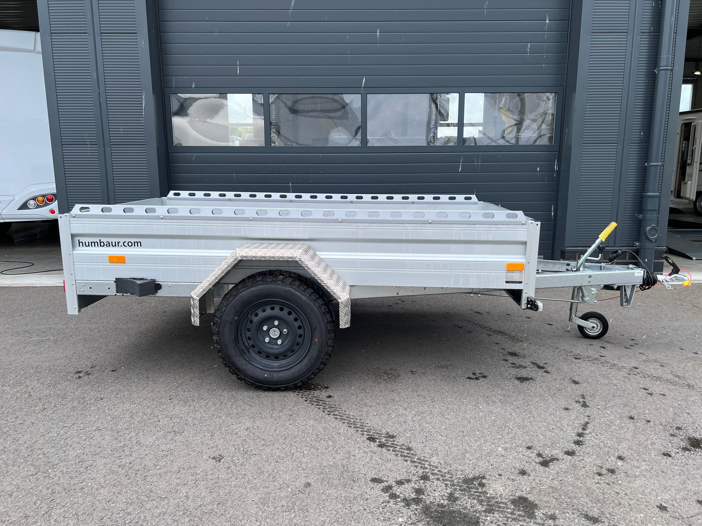 Humbaur HA 132513 Single Axle Aluminium Utility Trailer 1300kg Cargo Trailer