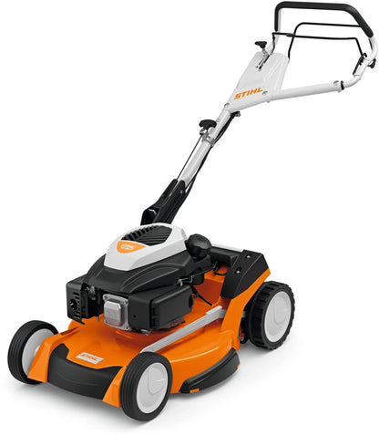 STIHL RM650V Self Propelled Petrol Lawn Mower 48cm Multi Function Blade Garden Mower