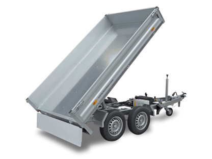 Humbaur HUK 303117 Tandem Axle Tipper Trailer 3000kg GVW Hydraulic Cargo Trailer
