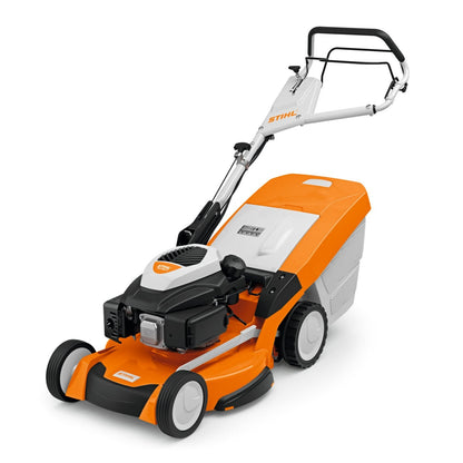 STIHL RM 655 V Self Propelled Petrol Lawn Mower 53cm Vario Drive Aluminium Deck