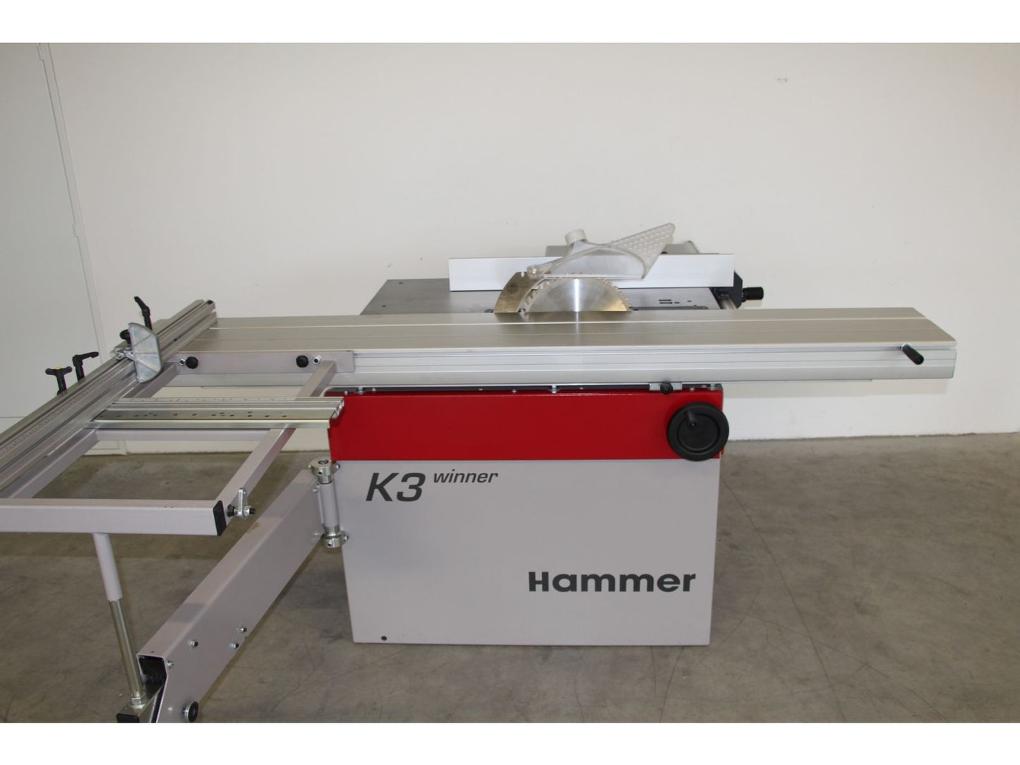 Hammer K3 Winner Sliding Table Saw Precision Format Woodworking Saw