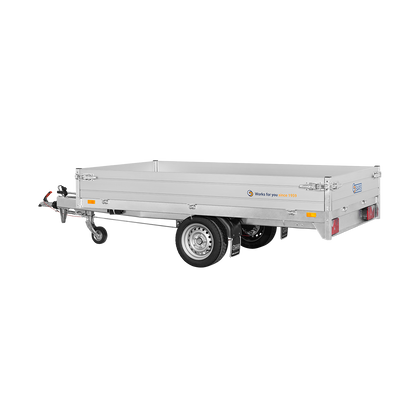 Saris PL256 Single Axle Flatbed Utility Trailer 1500kg GVW Cargo Trailer